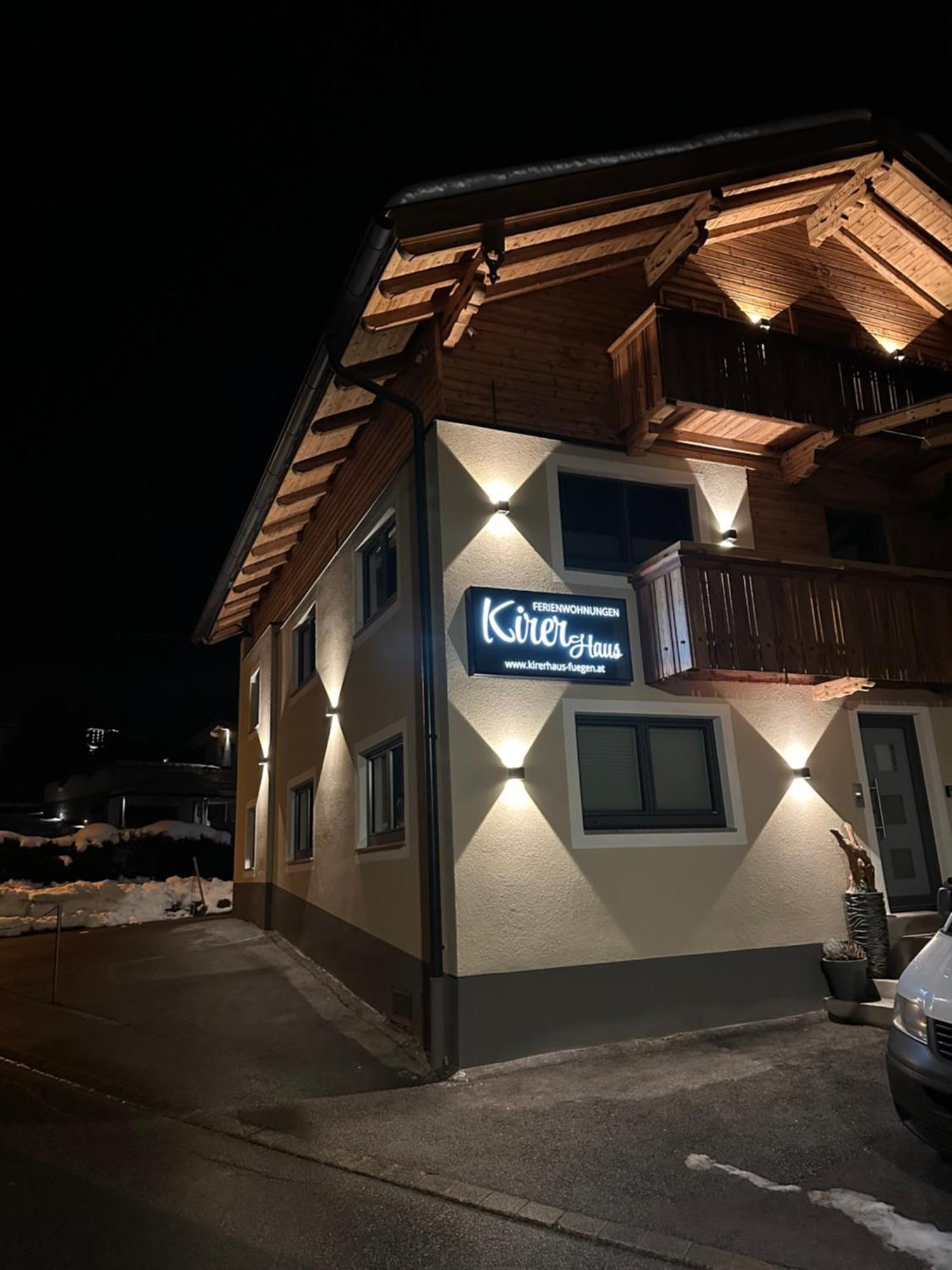 Ferienwohnung Mauracher Kirer Haus Fügen Exterior foto